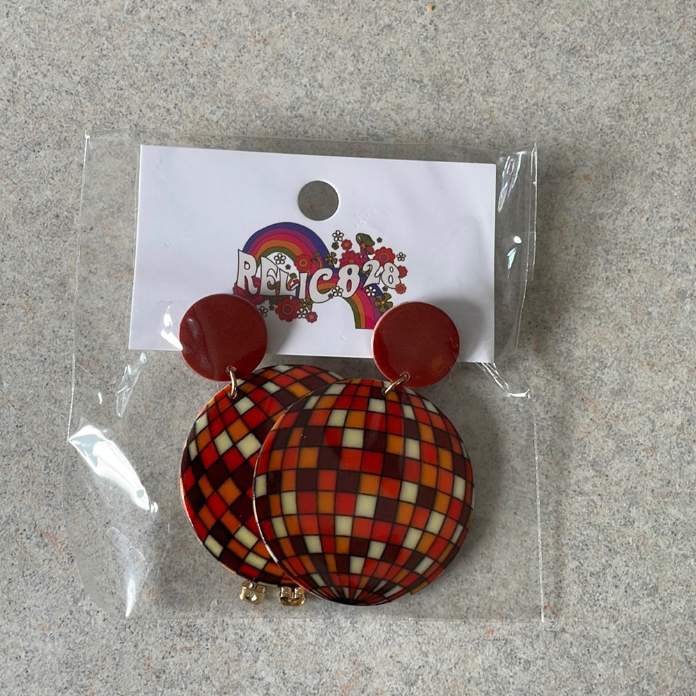 Brand New Disco Ball Earrings